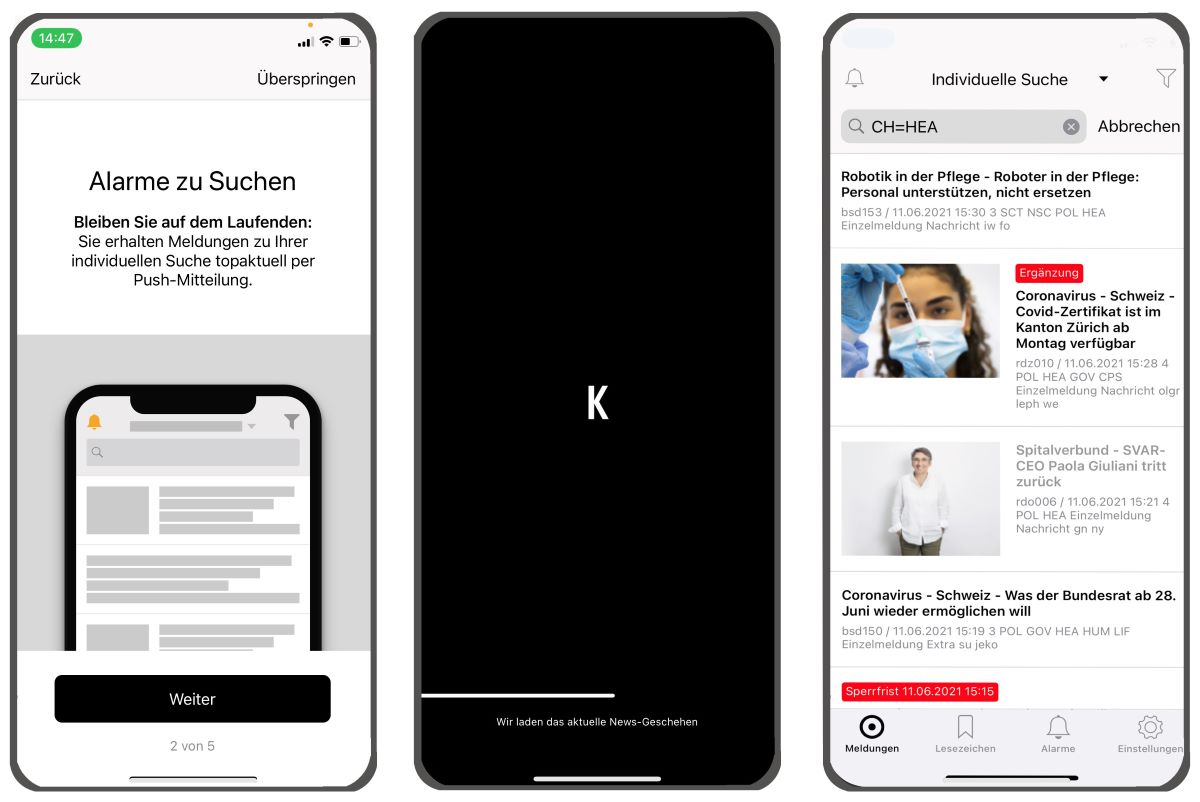 Keystone-SDA Direct-App Keystone-SDA Direct-App