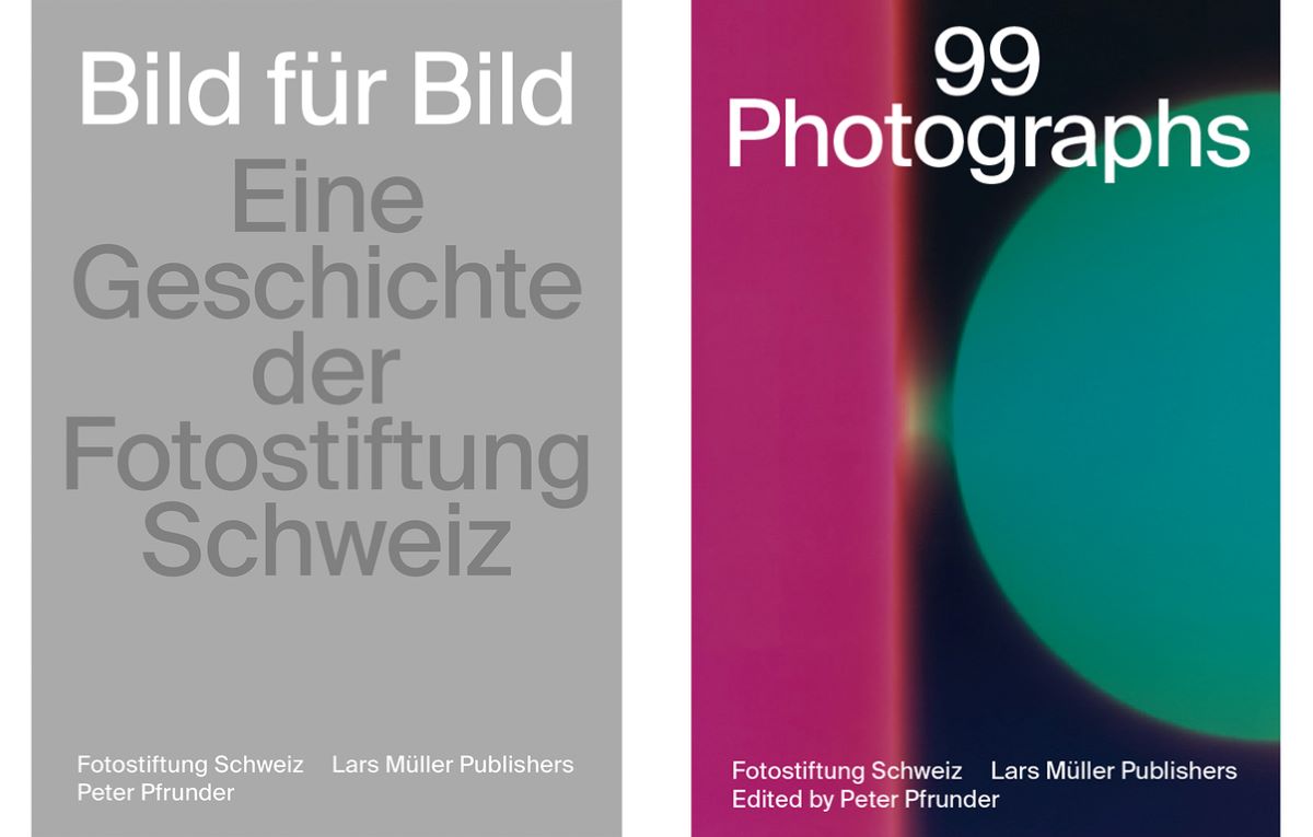 Textband «Bild für Bild. Eine Geschichte der Fotostiftung Schweiz»  /  Bildband «99 Fotografien»